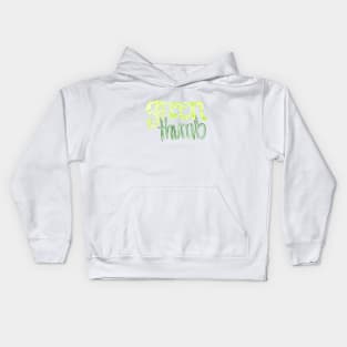 green thumb Kids Hoodie